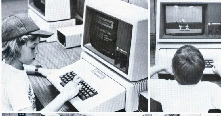 First computer lab