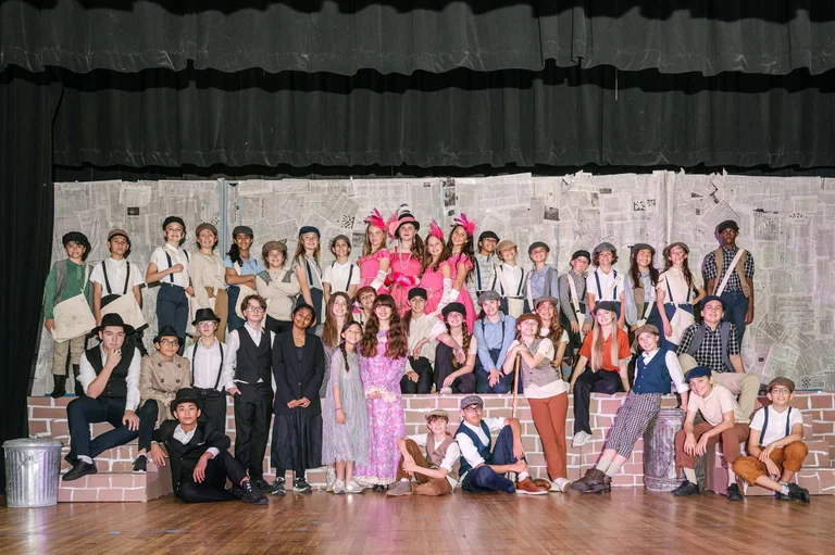 A night to remember: Frenchy paints newsies at Kehoe-France