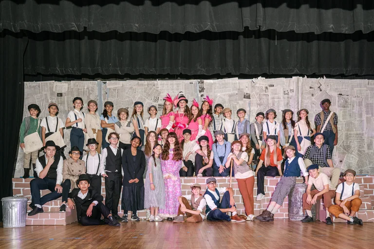 A night to remember: Frenchy paints newsies at Kehoe-France